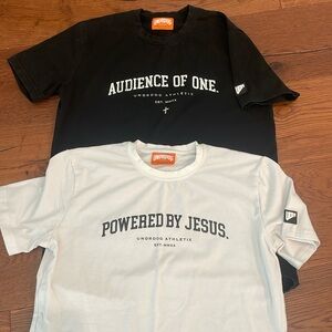 Men's Underdog Black and White Short Sleeve Tees!